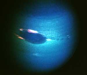 mysterieuze wolken op de planeet Neptunus .. 